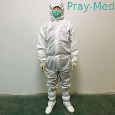 Hospital Medical Disposable Products , Disposable Medical Protective Suit SMS