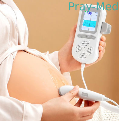 ABS 210bpm 3MHz Fetal Doppler For Pregenent Lady