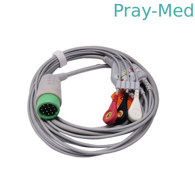 Lifepak ECG Patient Cable 12 Pin Connect TPU Jacket11110-000029