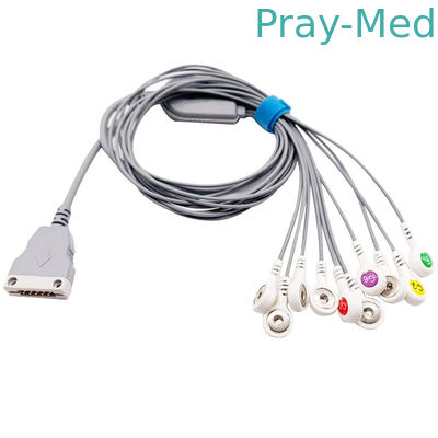 Beneware 10 Leads ECG Holter Cable with CE And ISO13485 For Beneware CT-086