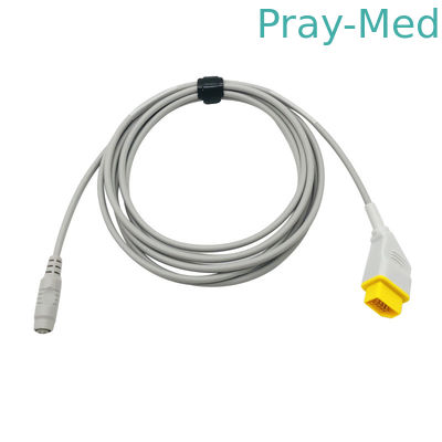 Nihon Kohden Compatible IBP Adapter Cable To B Bruan Transducer 14 Pin
