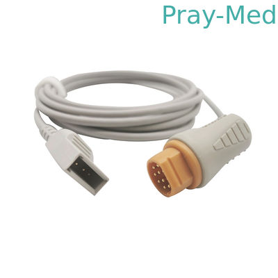 Utah Connector Fukuda Denshi Compatible IBP Adapter Cable 13ft