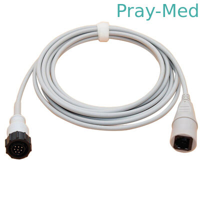 Bard 8 Pin Invasive Blood Pressure Cable 5.0 Diameter Abbott With Black Color