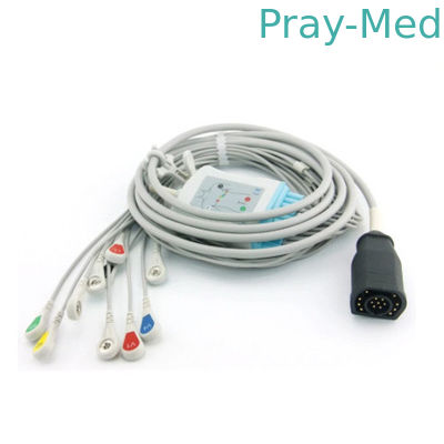 Zoll Defibrillators 10 Lead Ecg Cable , Ecg Trunk Cable For M / E Series