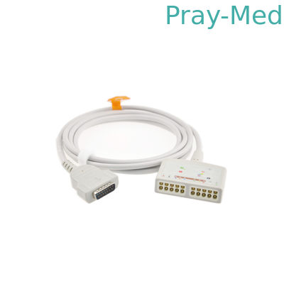 GE Marquette Mac cable tronco EKG GE,10lead,2.4m With 10 Lead Wires MAC500 / 1100 Model