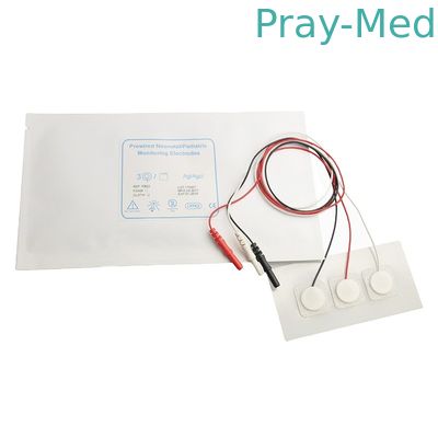 Disposable AHA ECG Electrode Cable Neonate Pediatric 3 Lead 5 Lead