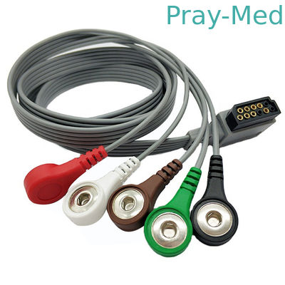 Holter Ecg Cable HP 11pin 1.5m For M4725a Digitrak XT 989803157481