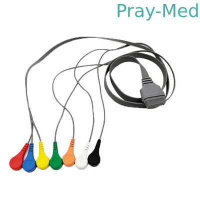Edan SE-2003 / SE-2012 7lead / 10lead holter recorder ecg cable and leads