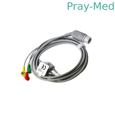 HP M1733a ECG Patient Cable Reliable Medical TPU Cable Material