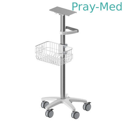 Hospital patient Medical Monitor Trolley Fixed height With Bracket Fixed 1000mm Height