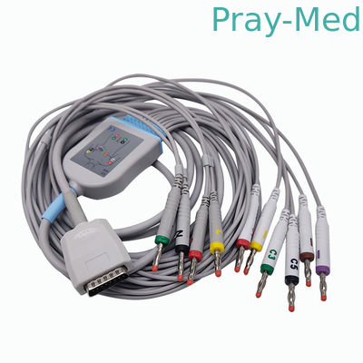 Mortara Burdick Eclipse EKG Cable Compatible 007704 012-0844-00 012-0844-01 3.6m Length
