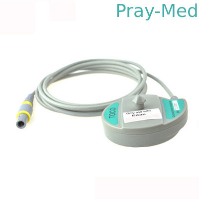 Edan CADENCE II F3/F6/F9 SONATINA TOCO US Transducer replacement 6pin TPU gray cable